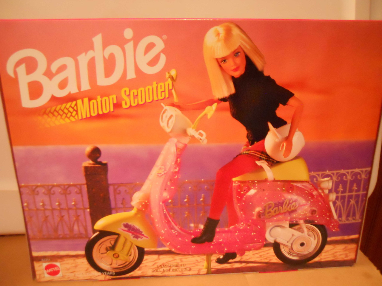 barbie motor scooter