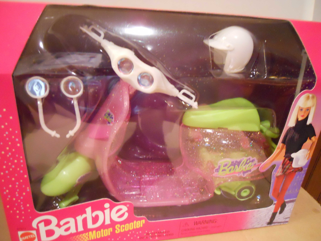barbie motor scooter