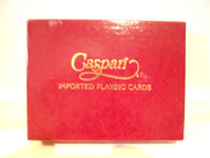 CASPARI IMPORTED PLAYING CARDS Bowles Flower Prints BELGIUM Gift Set 2 Decks