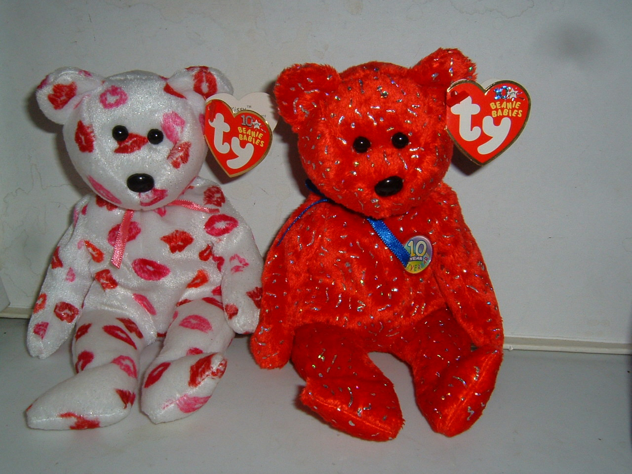 kissy beanie baby
