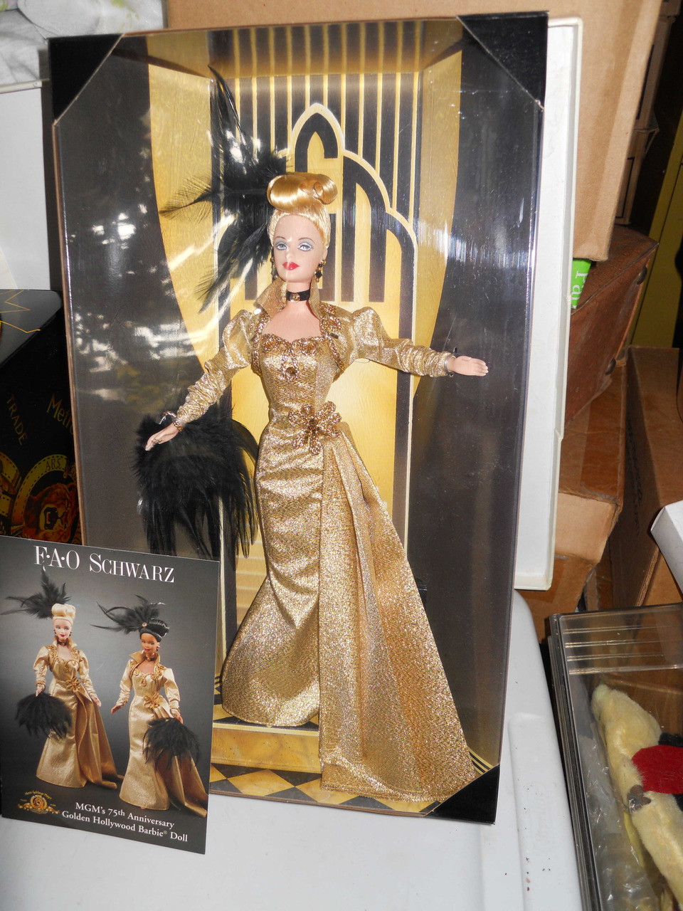 golden hollywood barbie