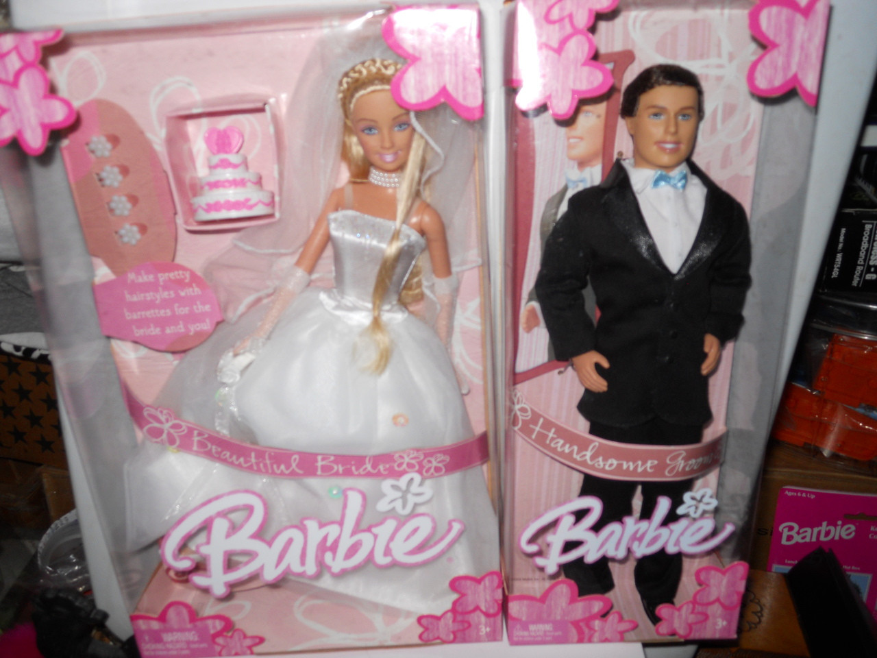 barbie bride and groom