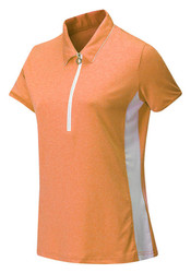 JRB Ladies Melange Short Sleeved Golf Shirt