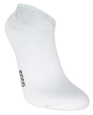 Ecco No Show Socks White 2 Pack