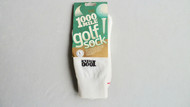 1000 Mile Mens Ankle Golf Socks White Size 9-11.5 (UK)