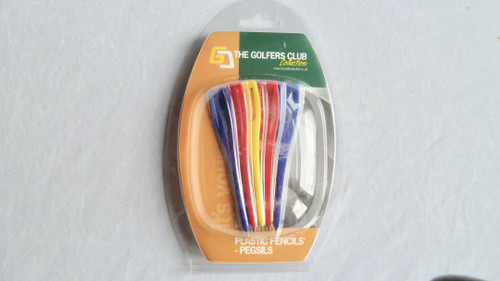 Golfers Club Plastic Pencils 5 pk