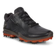 Ecco Mens Biom G3 Goretex Golf Shoes Black Dritton 