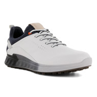  Ecco Mens S-Three Goretex Golf Shoes White Dritton