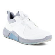 Ecco Women's Biom H4 Boa Golf Shoes White/Silver