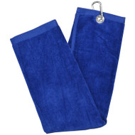Longridge Luxury 3 Fold Golf Towel Blue