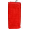 Longridge Luxury 3 Fold Golf Towel Red 