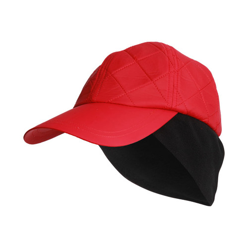 JRB Ladies Fleece Golf Hat Red