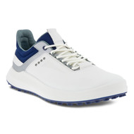 Ecco Mens Golf Core Shoes White Silver