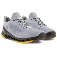  Ecco Mens Biom Cool Pro Goretex Golf Shoes Silver Grey