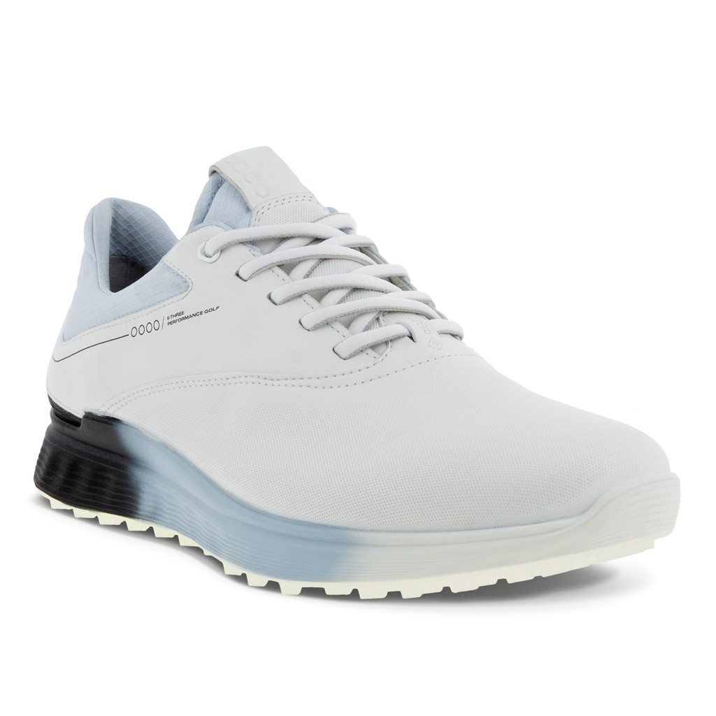 Ecco Mens S-Three Golf Shoes White Black Air Size 47 (UK 12-12.5) - London  Pro Golf
