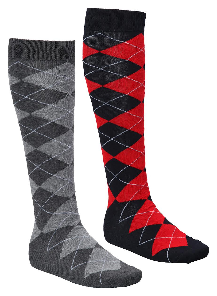 JRB Plus Two Argyle Long Golf Socks London Pro Golf