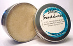 Bath & Soul Handmade Shave Soap in Tin - Sandalwood
