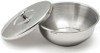 Chrome Shaving Bowl with Lid