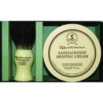 Taylor of Old Bond Street S/Wood S/Cream and Brush Gift Set