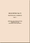 Mil Mi-171  Helicopter Maintenance Schedule Manual - Part1  - Airframe, Systems, Equipment - (English Language)