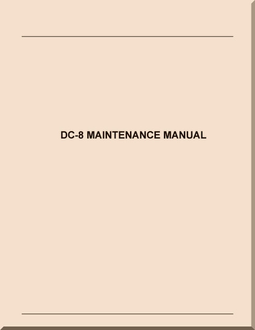 Douglas DC-8 -63F Aircraft Maintenance  Manual -  Air Transportation International