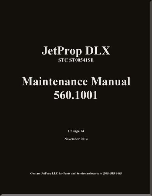 Piper Aircraft  JetPro DLX  Aircraft Maintenance Manual