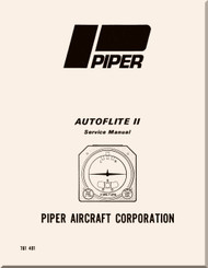 Piper Aircraft  AUTOFLITE  II  Service Manual 761 481