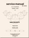McCauley Fixed Pitch  Propellers Aircraft  Service Overhaul - Parts  Manual, - N0. 730720