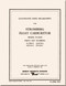 Bendix - Stromberg Aeroplane Aircraft Carburetor Model NA-R9B Illustrated Parts Breakdown Manual - 1957