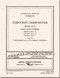 Bendix - Stromberg Aeroplane Aircraft Injection Carburetor Model PS-5C  Overhaul Manual - 1959