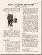 Zenith Aeroplane Aircraft Carburetor Model  29  Service Manual -
