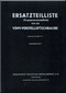 VDM-VLS Variable Pitch Propellers Illustrated Parts Catalog Manual ,  Ersatzteilliste - 1941 (German Language)