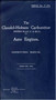 Claudel-Hobson Aeroplane Aircraft Carburetor Model R.A.F. Z. & H.C. 7 Instruction Book Manual  - 1918