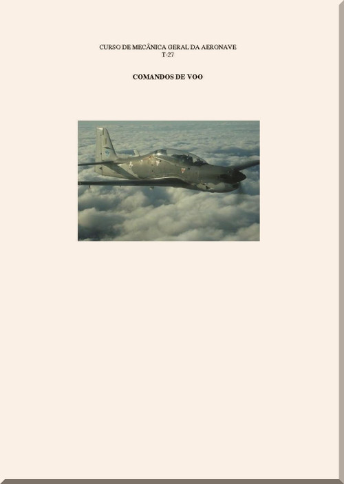 Embraer EMB 312 / T-27 Tucano  Training   Manual - Flight Command - Commando de Voo  (Portuguese  Language)