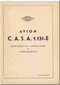 CASA 1.131 E Jungmann / Bücker Bü 131 E  Aircraft Instruction Manual  - 1952 (Spanish Language)