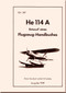 Heinkel  He-114 A Aircraft  Flight Handbook - Flugzeug-Handbuch  - LDv 367 - 1939  (German Language ) - 521 pages