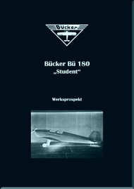 Bucker Bu-180 B-1  Aircraft Miscellanea Documents  Manual -  Div. Unteragen,  1939 - (German Language)