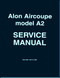 Erco Ercoupe Alon A2 Aircoupe Aircraft Service Manual  -1965