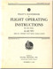 Vultee  A-31C-VU Pilot's Handbook of Flight Operating Instructions Manual - 1942