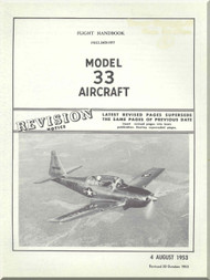 TEMCO 33 Plebe Flight Hand book Manual -1953