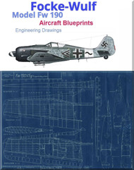 Foke-Wulf Fw-190 Blueprints  Engineering Drawings Collection - Downloads