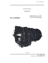 Ivchienko- Progress  Lotarev DV-2 Turbofan  Aircraft  Engine  Handbook Manual - Volume 1 - T.O. DV2.00.00.000.RE - 1997- (English Language)