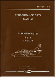 Aermacchi  / SIAI Marchetti S.211 PAF Aircraft Performance Data Manual, (English Language) - 1T-S-211-1-1