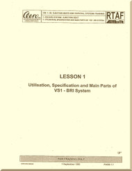 Aero Vodochoy L-39   Ejection Seat Manual, (English Language) - 1983