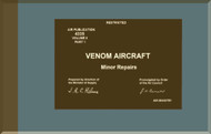 De Havilland Venom FB Mk. 4 Aircraft Minor Repair  Manual Volume 6 Part 1  - A.P. 4335  - 1957