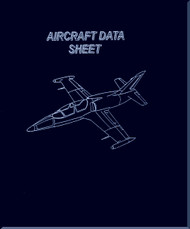Aero Vodochoy L-39 Albatross Aircraft Data Sheet  Manual,  General Information and Performance Data , 16 Pages (English Language)