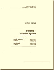 Beechcraft 2000 Starship 1  Aircraft Avionics System Manual