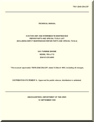 Aviation Unit and Intermediate Maintenance Repair Parts and Special Tools List . Turbine Aircraft Engines  Model T-55-L-712  -  TM -1-2840-254-23P