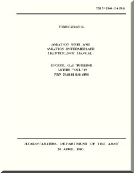 Aviation Unit and Intermediate Maintenance Repair Parts and Special Tools List . Turbine Aircraft Engines  Model T-55-L-712  -  TM55-2840-254-23-1