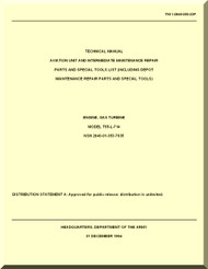 Aviation Unit and Intermediate Maintenance Repair Parts and Special Tools List . Turbine Aircraft Engines  Model T-55-L-714  -  TM -1-2840-252-23P